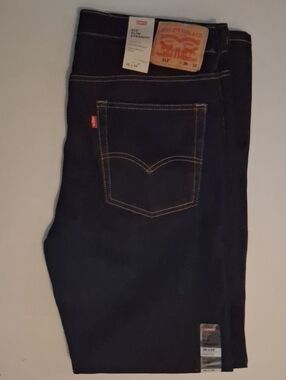 Levi's 513 Slim Straight Fit Jeans - Stretch 36x32 NWT